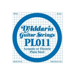 D’ADDARIO PL011 CORDA SINGOLA PER CHITARRA ACUSTICA/ELETTRICA