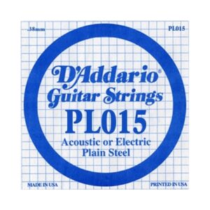 D’ADDARIO PL015 CORDA SINGOLA PER CHITARRA ACUSTICA/ELETTRICA