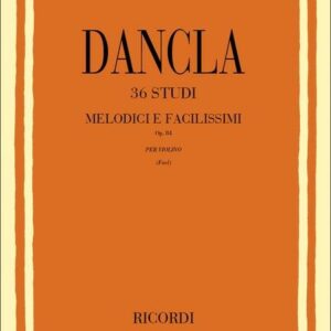 Dancla 36 studi melodici facilissimi op.84