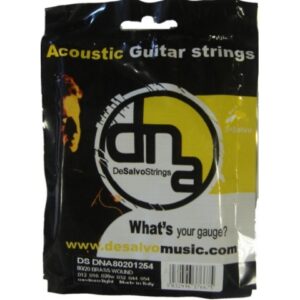 DE SALVO MUTA CORDE 80/20 CHITARRA ACUSTICA 11-53 PHOSPHOR