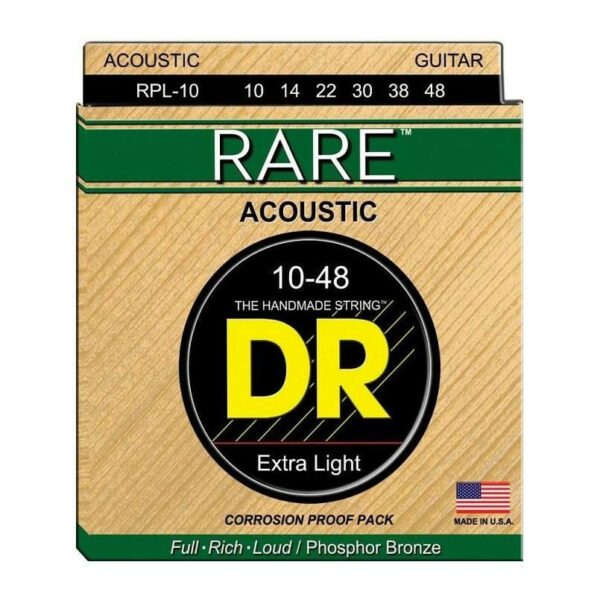Dr string rpl-10 rare phosphor bronze 10-48