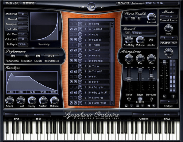 East west symphonic orchestra gold download version
