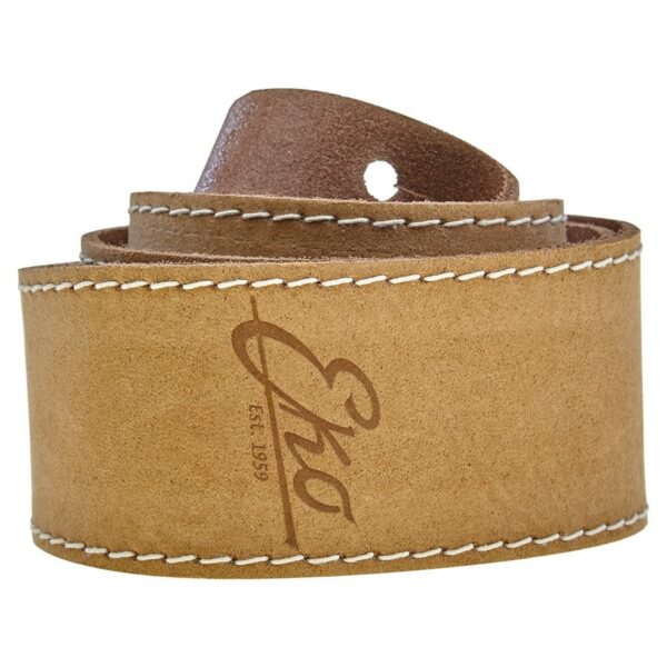 Eko guitars gbu strap leather brown