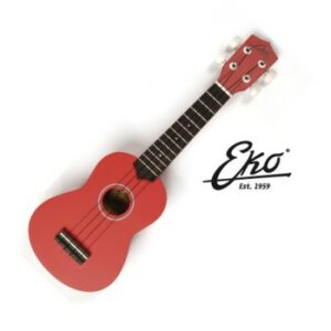 Eko primo ukulele soprano rosso