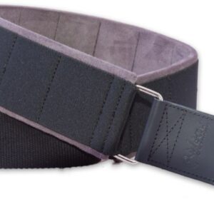 RIGHTON STRAPS ELASTIC BLACK TRACOLLA PER CHITARRA E BASSO