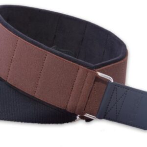 RIGHTON STRAPS ELASTIC BROWN TRACOLLA PER CHITARRA E BASSO
