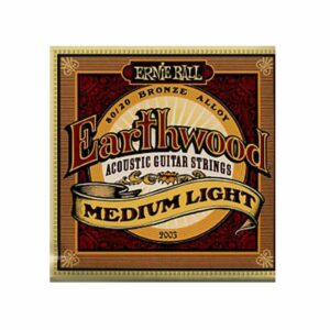ERNIEBALL EARTHWOOD 2003 MUTA PER CHITARRA ACUSTICA T80/20 BRONZE MEDIUM LIGHT