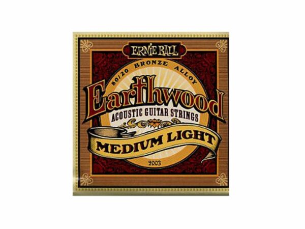 ERNIEBALL EARTHWOOD 2003 MUTA PER CHITARRA ACUSTICA T80/20 BRONZE MEDIUM LIGHT