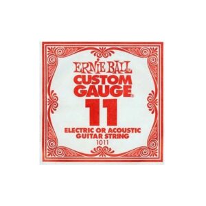 ERNIEBALL CUSTOM GAUGE 11 CORDA SFUSA PER CHITARRA ACUSTICA/ELETTRICA
