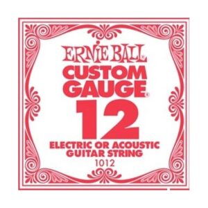 ERNIEBALL CUSTOM GAUGE 12 CORDA SFUSA PER CHITARRA ACUSTICA/ELETTRICA