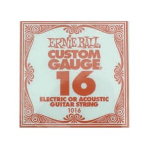 ERNIE BALL 1016 CORDA SINGOLA PER CHITARRA ACUSTICA/ELETTRICA