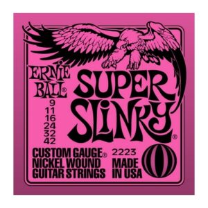 ERNIE BALL SUPER SLINKY 2223 MUTA PER CHITARRA ELETTRICA 09-42