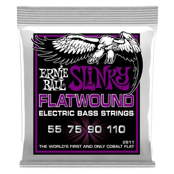 Ernie ball 2811 flatwound bass strings