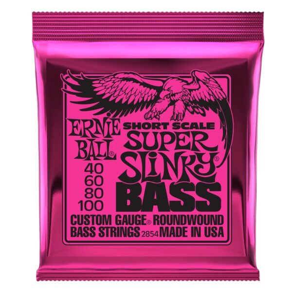 Ernie ball 2854 super slinky nickel wound short scale