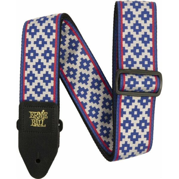 Ernie ball 5336 blue crux jacquard strap