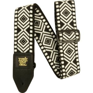 Ernie ball 5343 white savannah jacquard strap