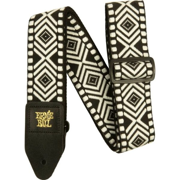 Ernie ball 5343 white savannah jacquard strap