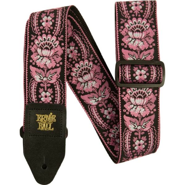 Ernie ball 5347 pink orleans jacquard strap