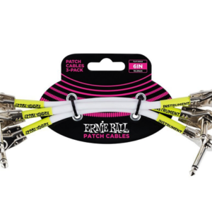 Ernie ball 6052 kit 3 cavi patch white