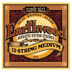 ERNIE BALL EARTHWOOD 2012 12 STRING MEDIUM MUTA PER CHITARRA ACUSTICA 12 CORDE