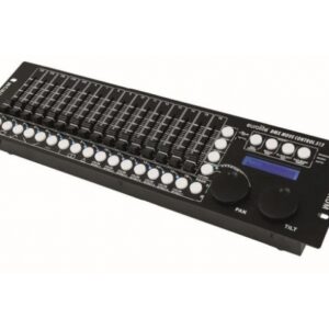 EUROLITE DMX MOVE CONTROL 512 MIXER LUCI 512 CANALI DMX 18 CONTROLLO 32 SCENE 16 FADER