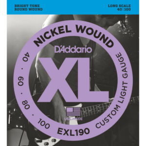 D’ ADDARIO EXL190 CORDE BASSO EL 040-100