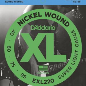D’ ADDARIO EXL220 CORDE PER BASSO 40-95