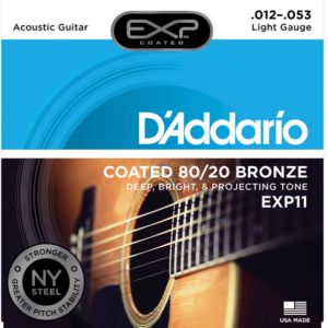 D’ADDARIO EXP11 PHOSPHORE CORDE CHITARRA ACUSTICA 12-53