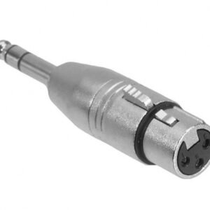 EXTREME ADA XF-JSM CONNETORE XLR FEMMINA-JACK STEREO MASCHIO TRS 6,3mm 1/4″