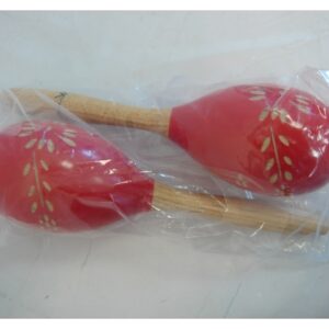 EXTREME DP262 COPPIA MARACAS COLORATE ROSSO