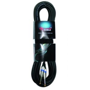 EXTREME CAVO JACK MONO – JACK MONO 1/4″ 6.3mm CAVO AUDIO DI SEGNALE SCHERMATO 10 MT