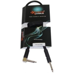 EXTREME JJC05PRO CAVO JACK 1/4″ 6,3mm-JACK CURVO MONO 1/4″ 6,3mm MT 0.5 T