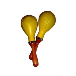 EXTREME MA2YW COPPIA MARACAS PROFESSIONALI IN LEGNO COLORE GIALLO