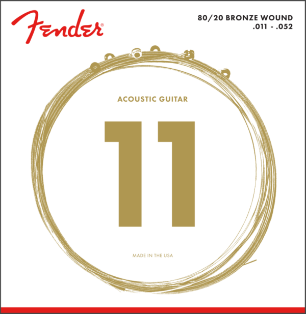 Fender 70cl 80/20 bronze 11-52