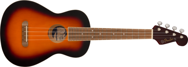 Fender avalon tenor ukulele 2-color sunburst