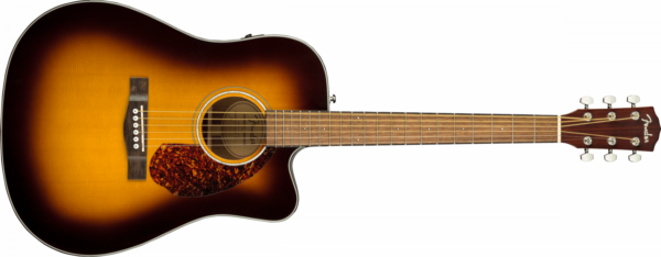 Fender cd-140sce dreadnought sunburst w/case