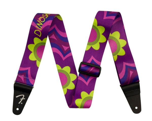 Fender j mascis strap, magenta flower