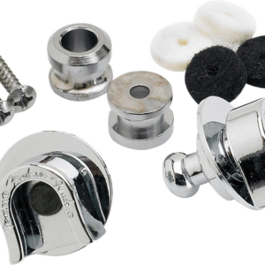 Fender security strap locks chrome
