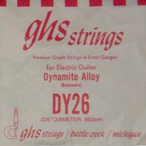 GHS DYNAMITE ALLOY DY26 CORDA PER CHITARRA ELETTRICA