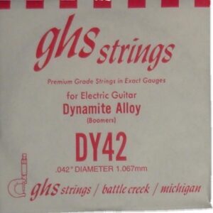GHS DYNAMITE ALLOY DY42 CORDA PER CHITARRA ELETTRICA