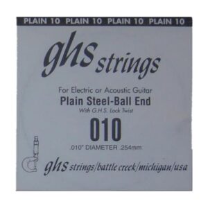 GHS PLAIN 010 STEEL BALL-END CORDA PER CHITARRA ACUSTICA