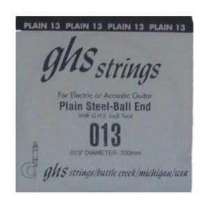 GHS PLAIN 013 STEEL BALL-END CORDA PER ACUSTICA
