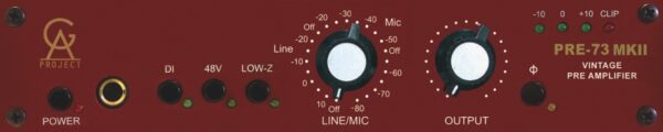 GOLDEN AGE PRE-73 MKIII PRE-MICROFONICO 1 CANALE MIC LINE MK3