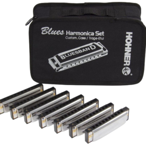 Hohner blues band 7 pack armoniche con borsa
