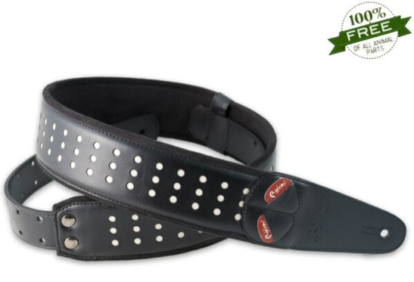 RIGHTON STRAPS HOLES BLACK TRACOLLA PER CHITARRA E BASSO