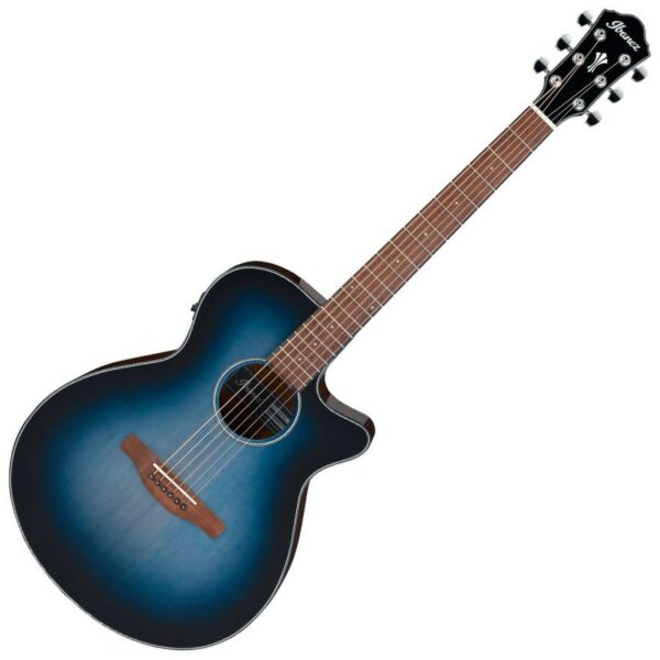 Ibanez aeg50-ibh indigo blue burst high gloss