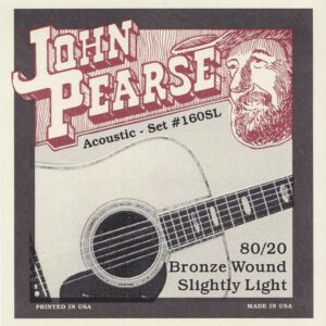 John pearse 160sl 80/20 bronze wound slightly light