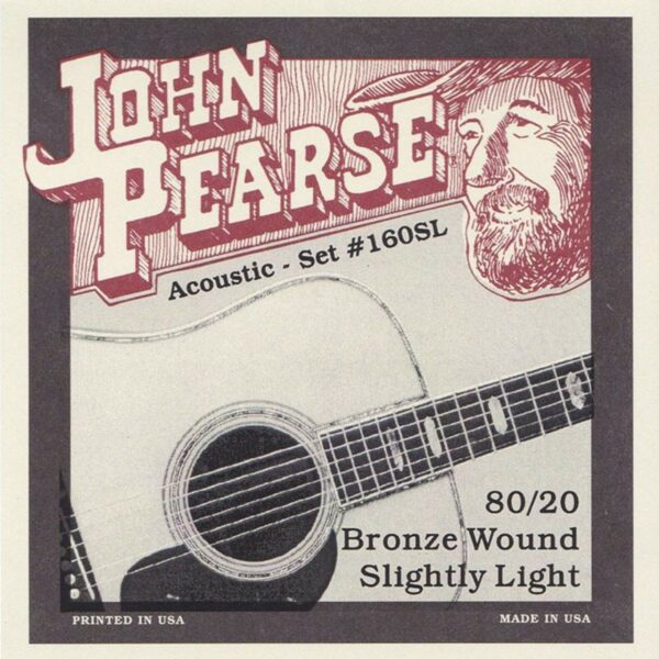 John pearse 160sl 80/20 bronze wound slightly light