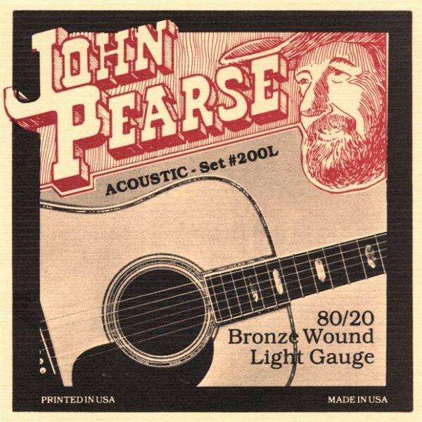 John pearse 200l 80/20 bronze wound light