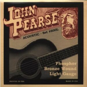 John pearse 600l phosphor bronze wound light